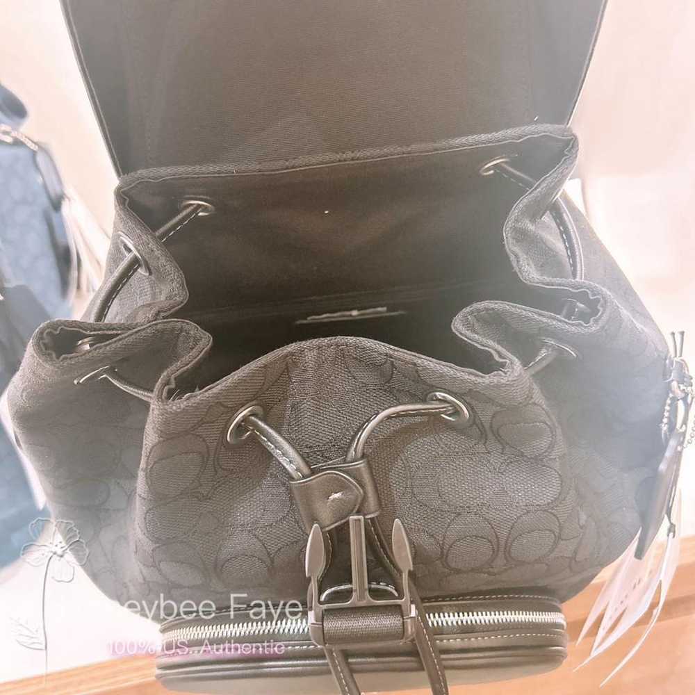 Coach Leather backpack - image 6