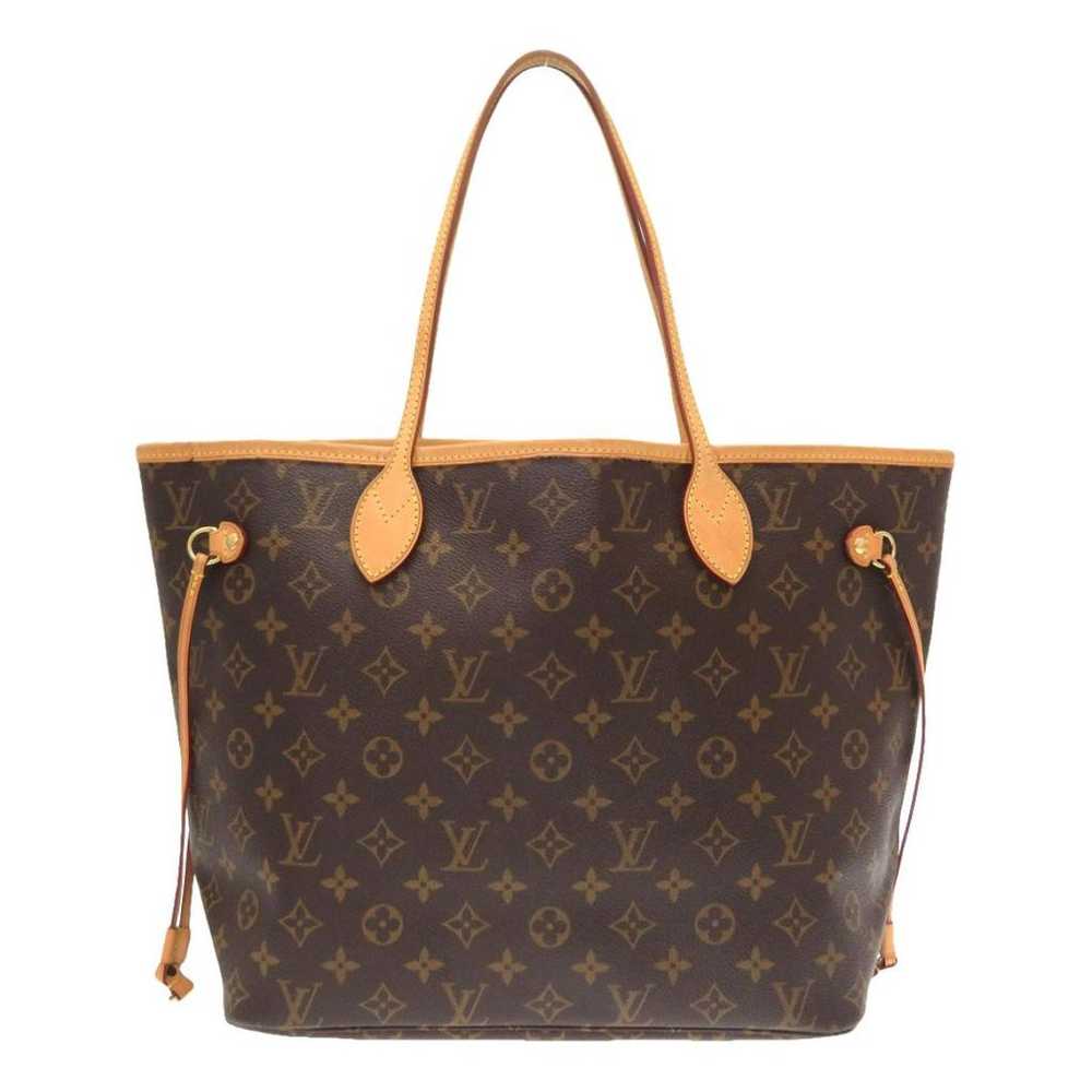 Louis Vuitton Neverfull leather handbag - image 1