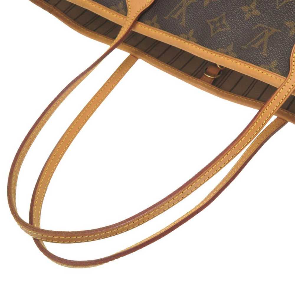 Louis Vuitton Neverfull leather handbag - image 4