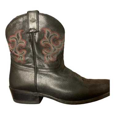 Harley Davidson Leather cowboy boots - image 1