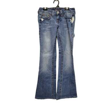 Bebe Bebe Womens 26 Cotton Spandex Boot Cut Denim… - image 1