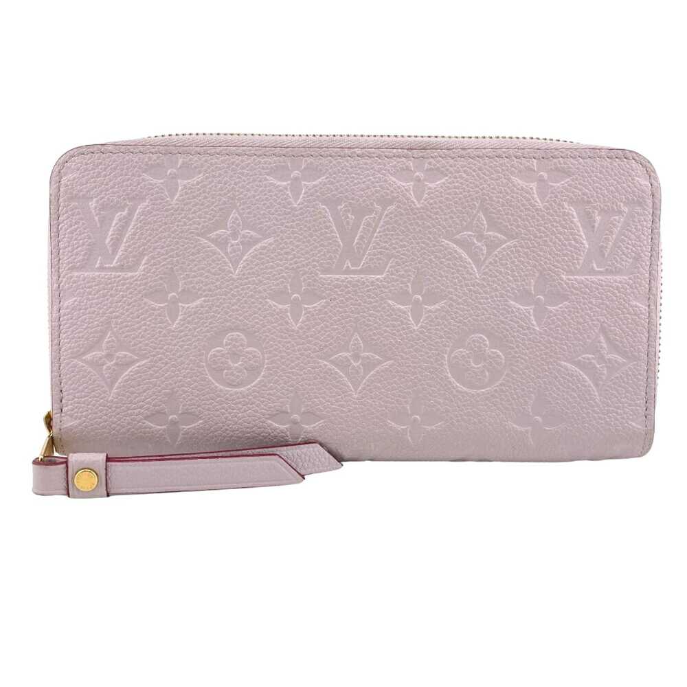 Louis Vuitton Portefeuille Zippy Pink Leather Wal… - image 1