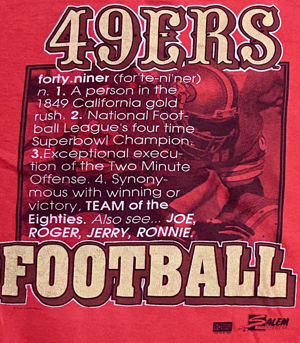 San Francisco 49ers Definition Tshirt Sz Large - image 1