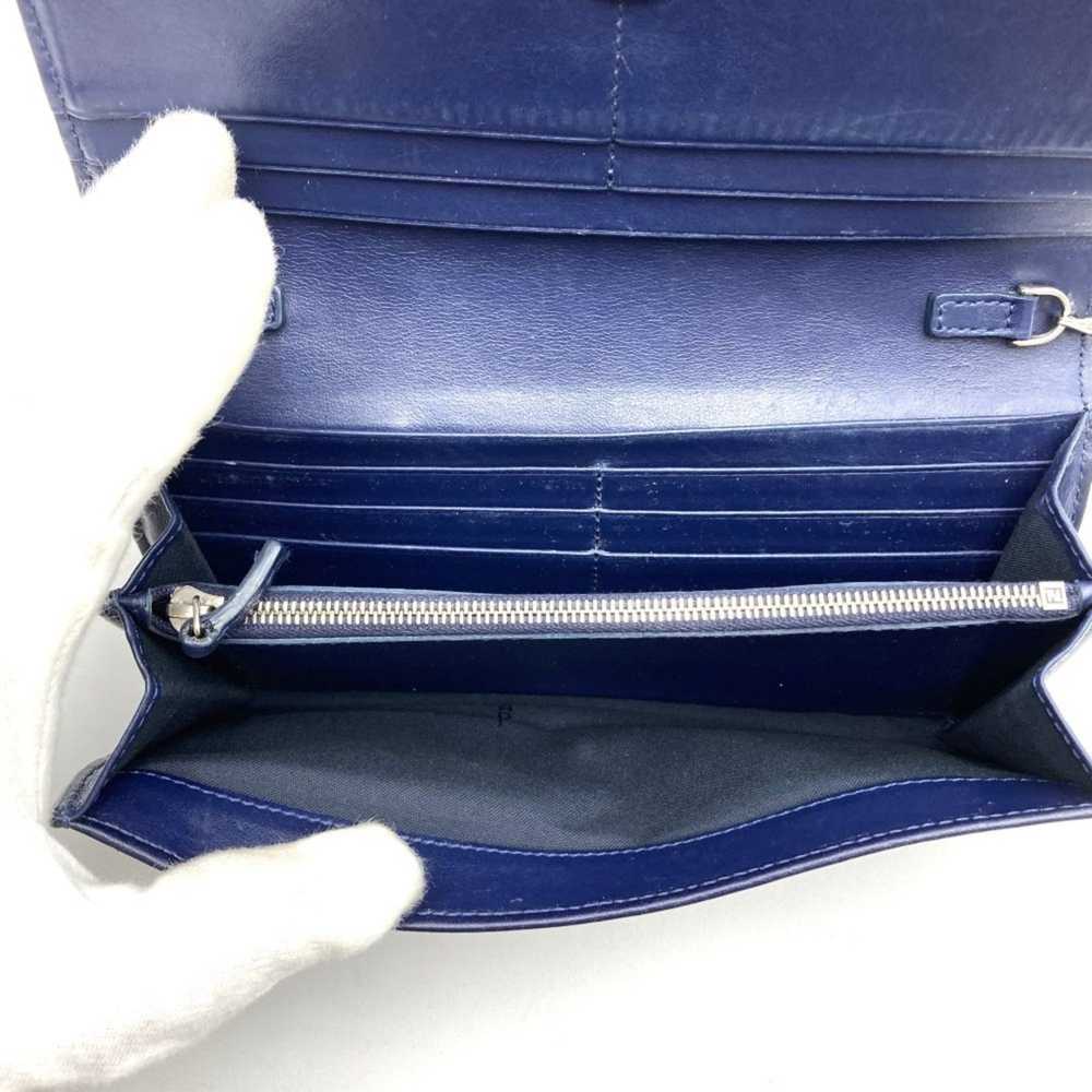 Fendi Continental Navy Leather Wallet (Pre-Owned) - image 5