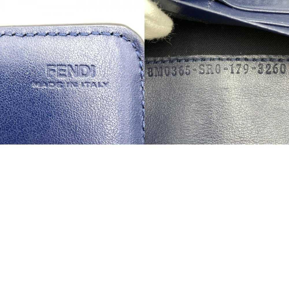 Fendi Continental Navy Leather Wallet (Pre-Owned) - image 6