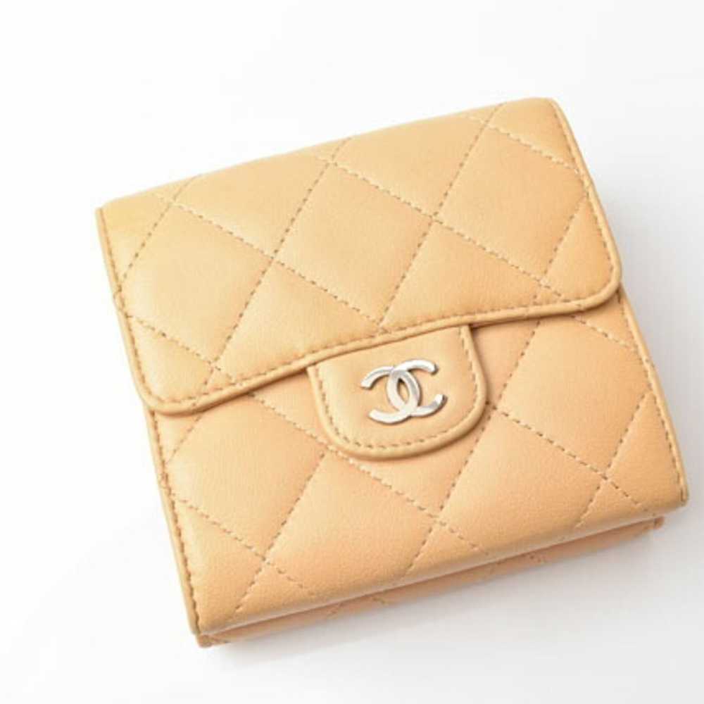 Chanel Timeless Beige Leather Wallet (Pre-Owned) - image 2