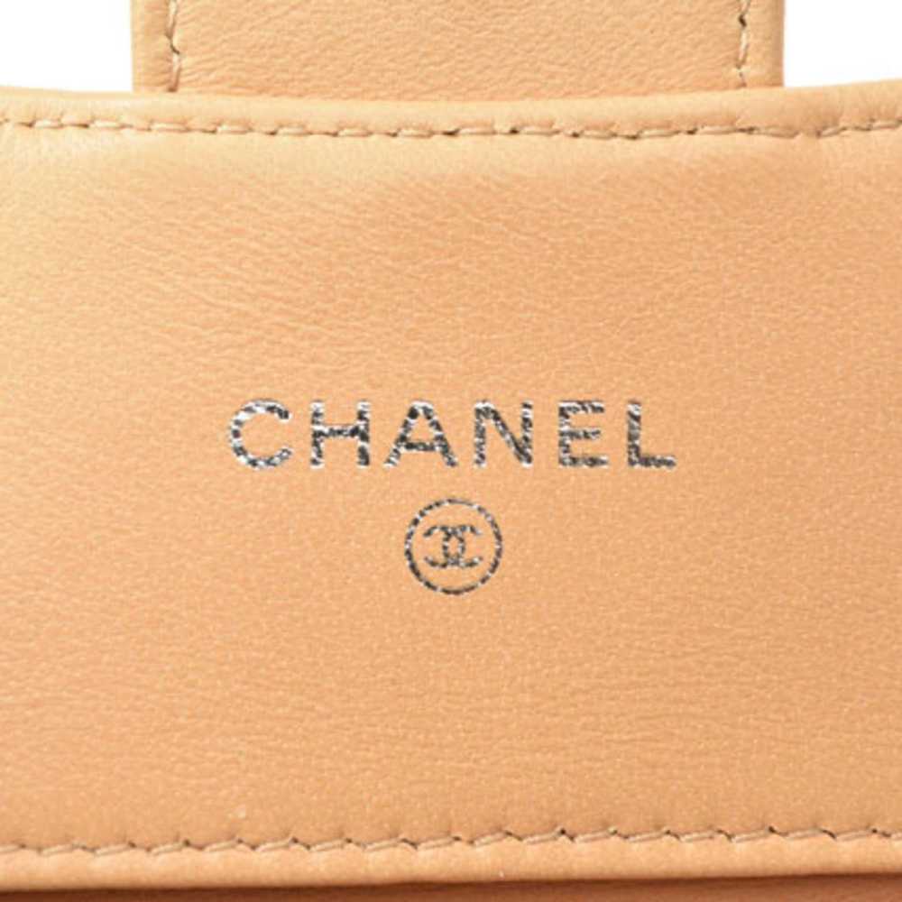 Chanel Timeless Beige Leather Wallet (Pre-Owned) - image 6