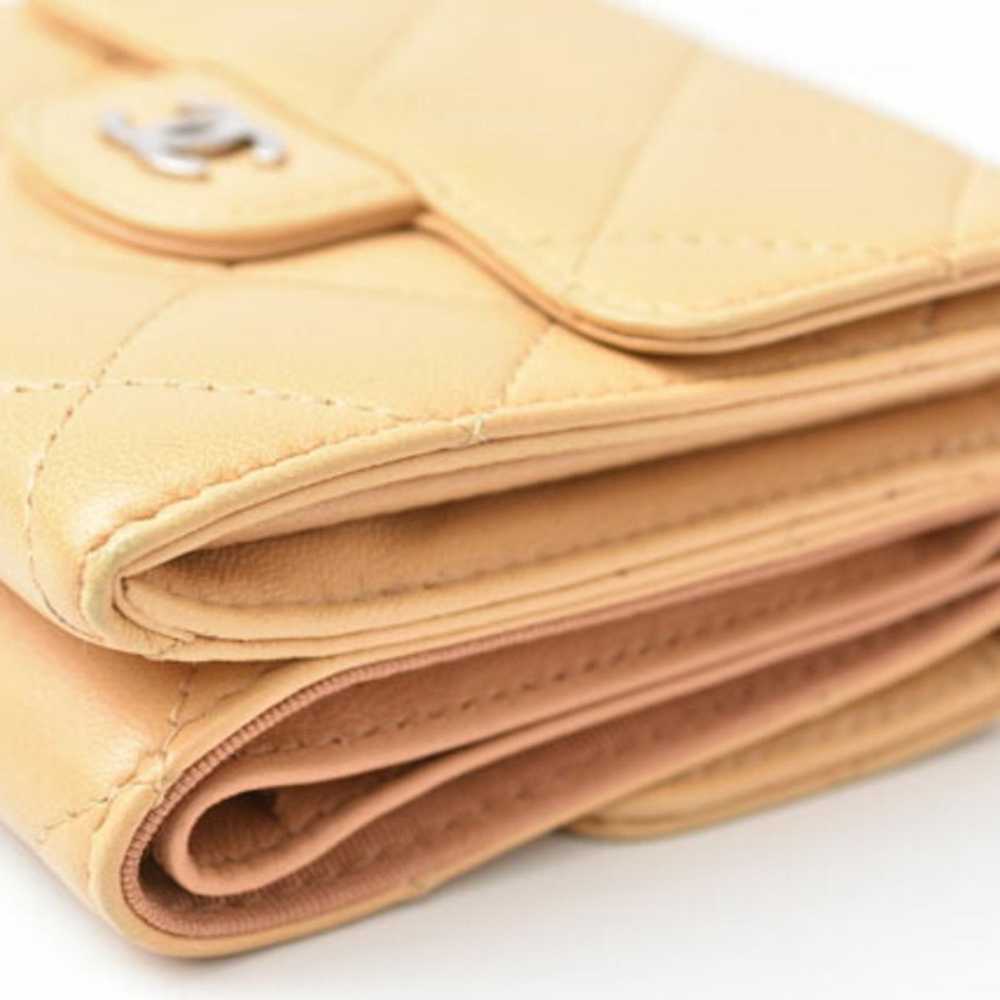 Chanel Timeless Beige Leather Wallet (Pre-Owned) - image 9