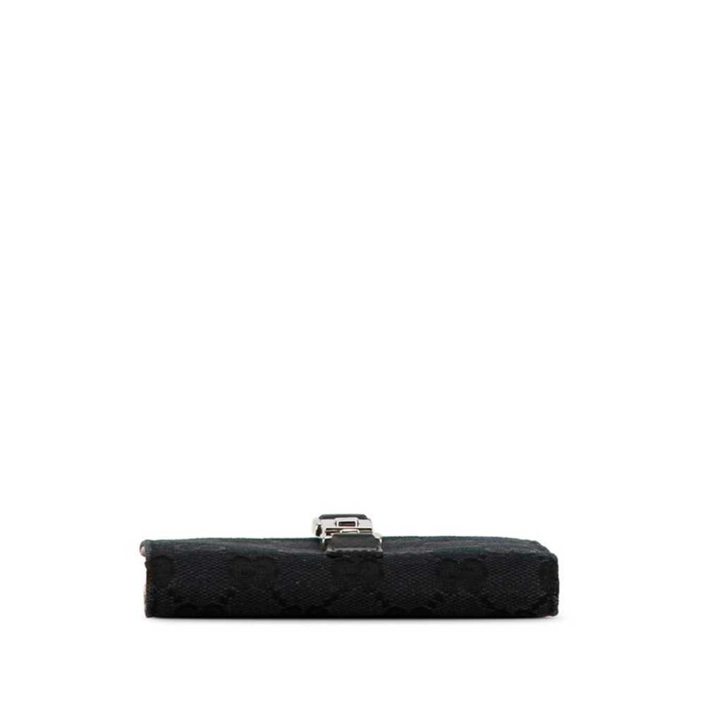 Gucci Jackie Black Canvas Wallet (Pre-Owned) - image 3