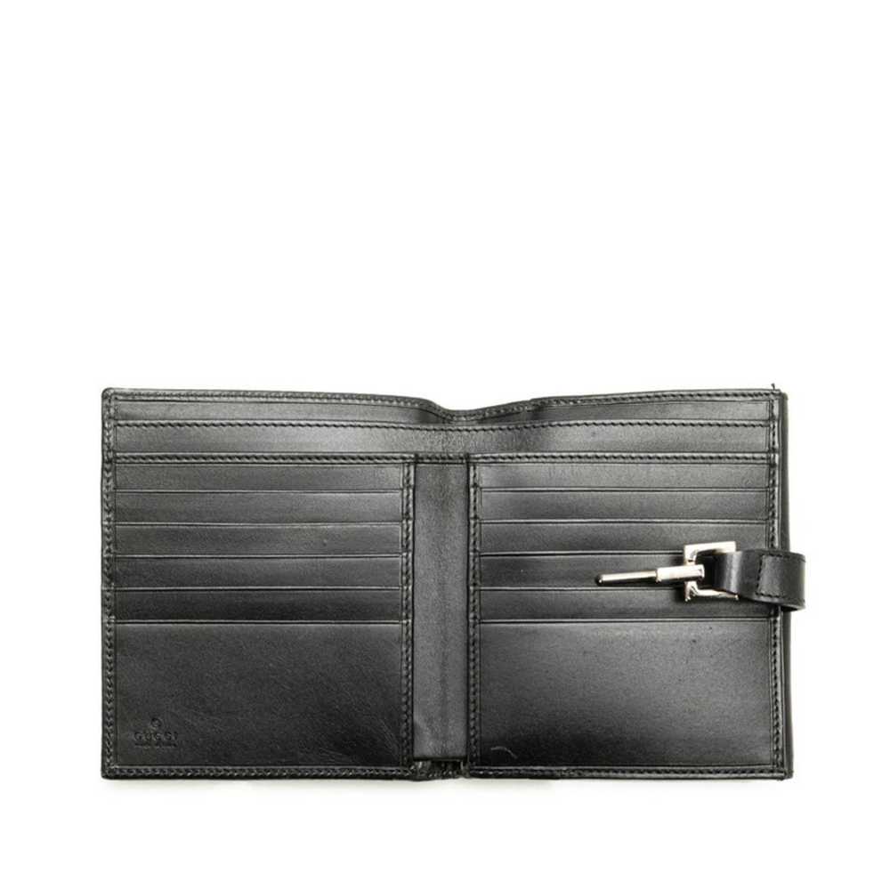 Gucci Jackie Black Canvas Wallet (Pre-Owned) - image 9