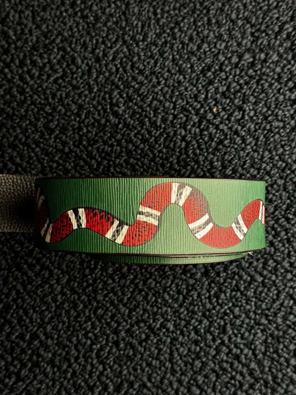 Gucci Gucci Snake Belt - image 3