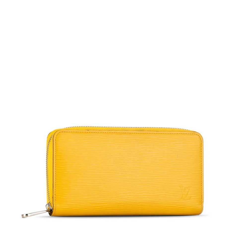 Louis Vuitton Portefeuille Zippy Yellow Leather W… - image 4