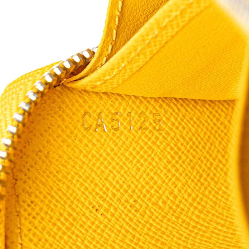 Louis Vuitton Portefeuille Zippy Yellow Leather W… - image 6