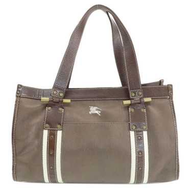 Burberry Brown Canvas Tote Bag (Pre-Owned) - image 1