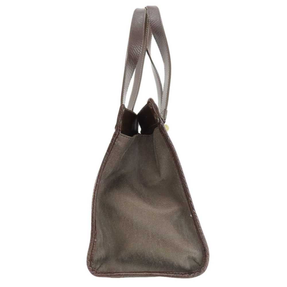 Burberry Brown Canvas Tote Bag (Pre-Owned) - image 4