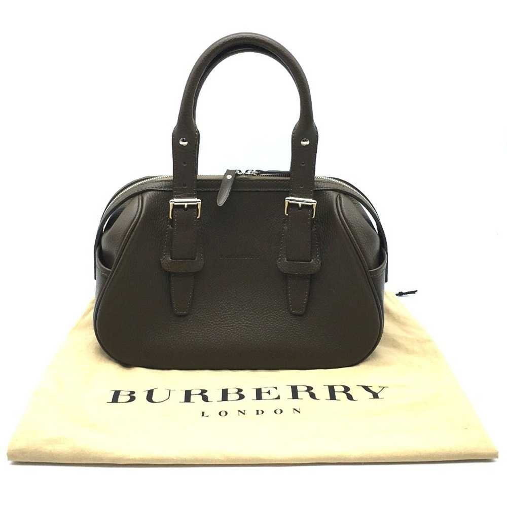 Burberry - Brown Leather Handbag (Pre-Owned) - image 6