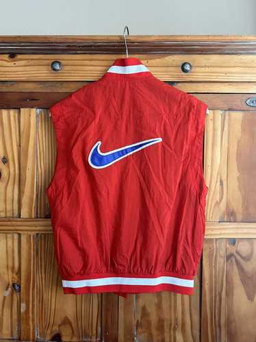 Nike × Vintage 90’s Nike White Tag Red / Blue Nylo