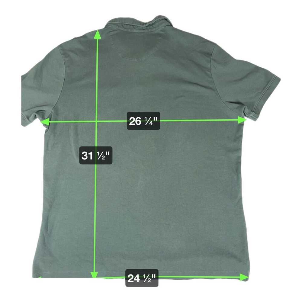 Other Tahari Mens Polo Shirt XXL Green Short Slee… - image 5