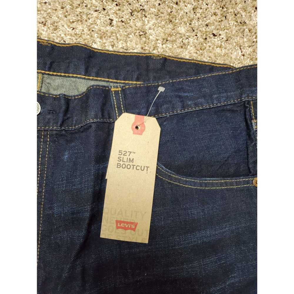 Levi's Levi's 527 Jeans 42x32 Mens Blue Bootcut S… - image 3