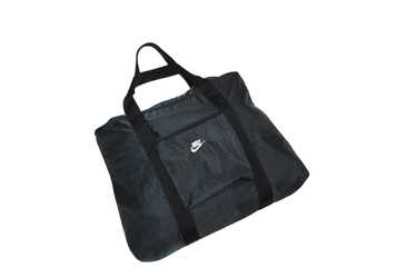 Nike Vintage 90s triple swoosh black big bag luggage | eBay