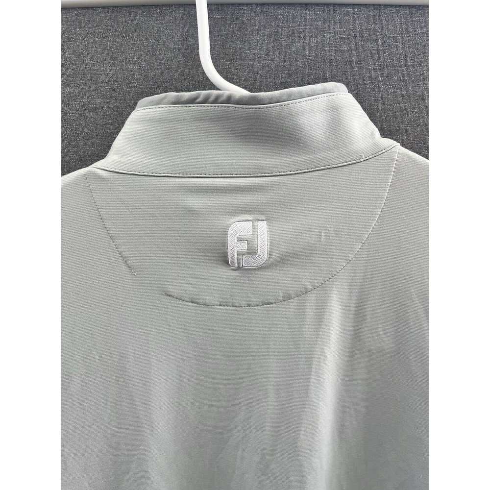 Footjoy Footjoy Sweater Mens Large light Gray Qua… - image 3