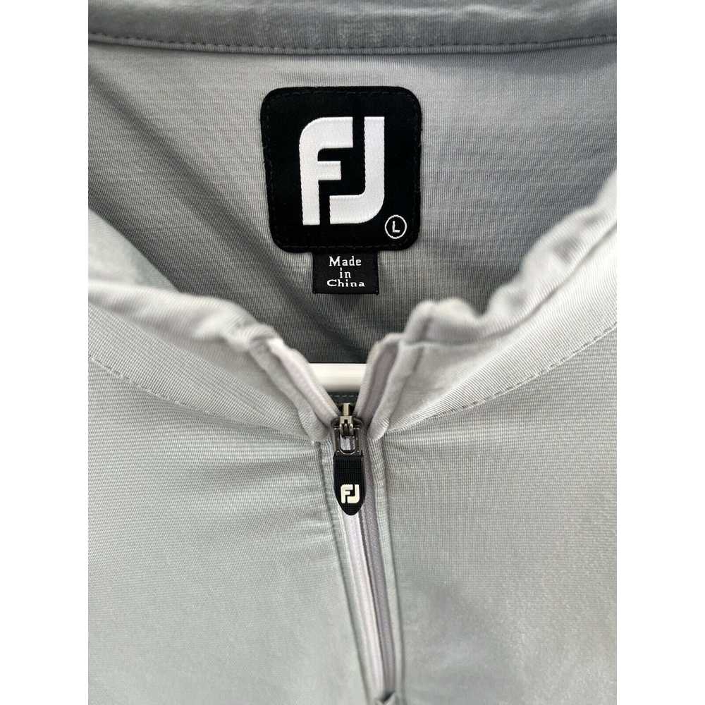 Footjoy Footjoy Sweater Mens Large light Gray Qua… - image 4