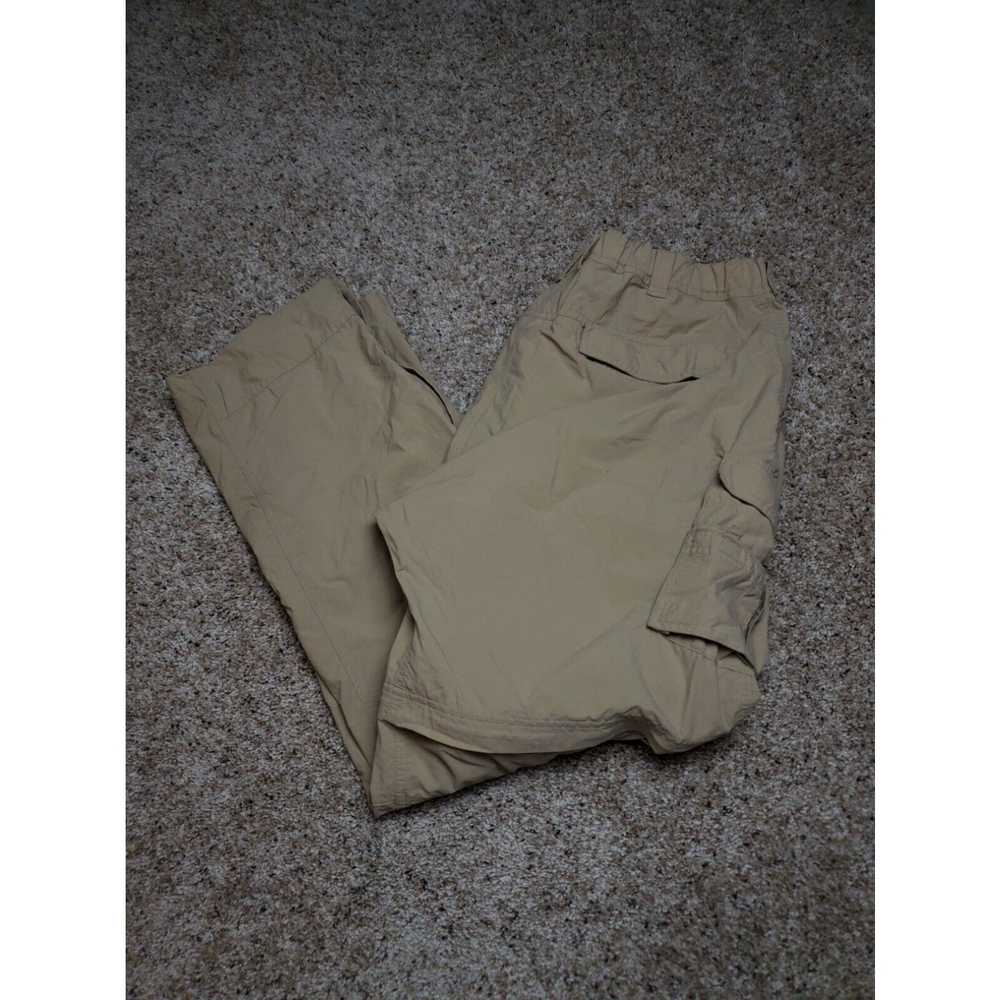 Vintage Rei Cargo Pants XLx32L Mens Brown Convert… - image 1