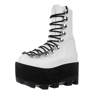 Alexander Wang Leather biker boots - image 1