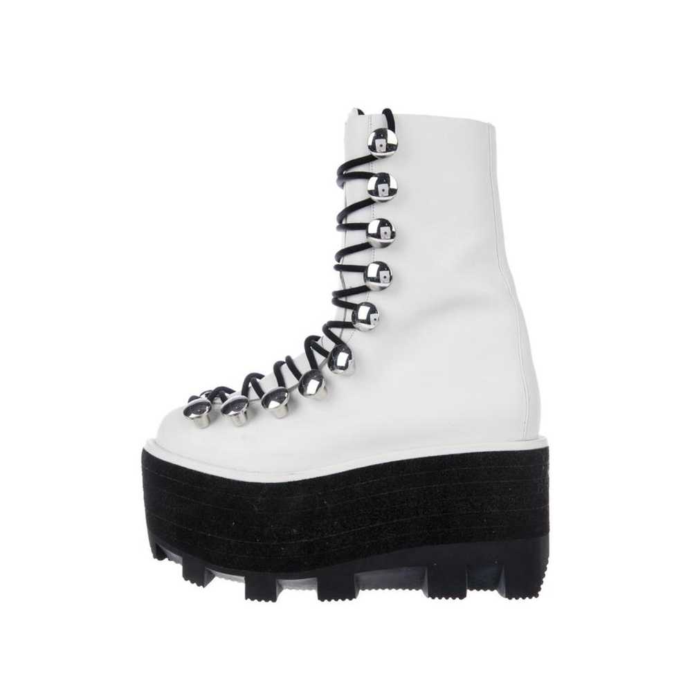 Alexander Wang Leather biker boots - image 2