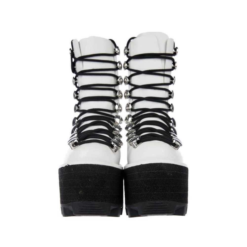 Alexander Wang Leather biker boots - image 3