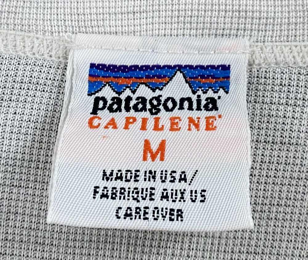 Patagonia VTG 90’s Patagonia Capilene 1/4 Zip Dis… - image 3