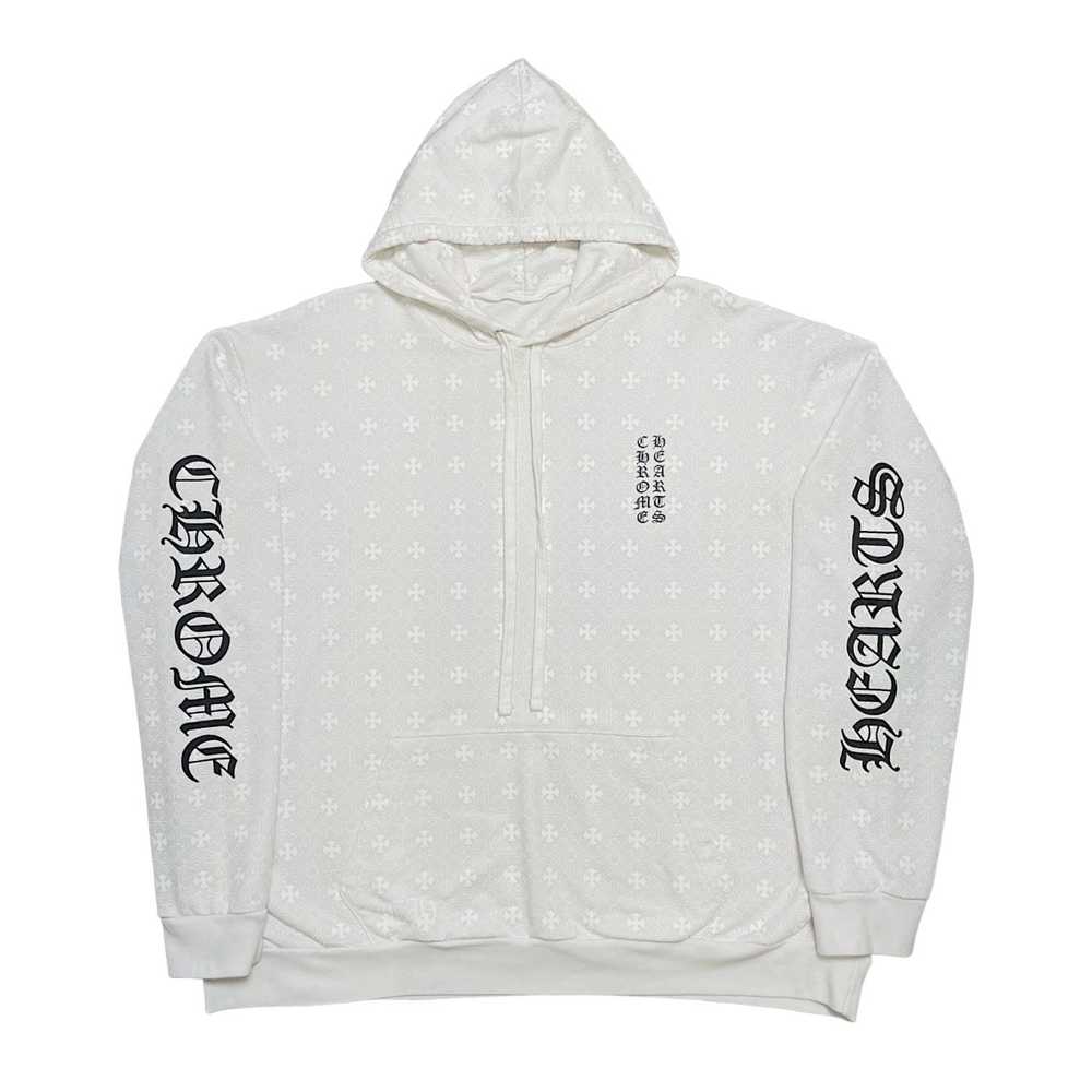 Chrome Hearts All Over Monogram Hooded Sweatshirt… - image 1