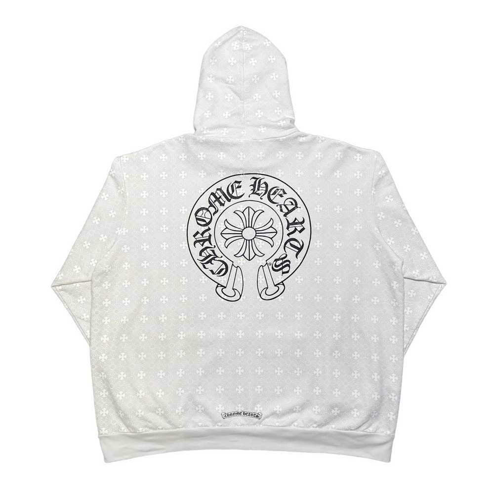 Chrome Hearts All Over Monogram Hooded Sweatshirt… - image 2