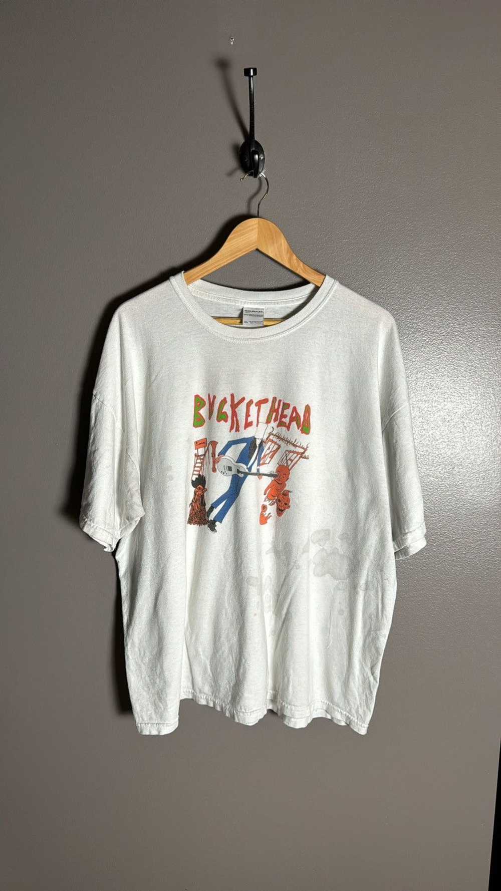 Band Tees × Gildan × Vintage Bucket Head Concert … - image 1