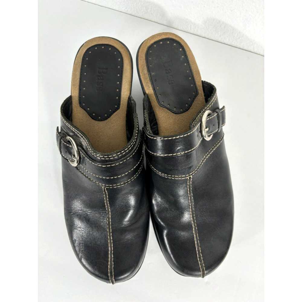 Closed Bass Women's size 9M Leona Mule Clogs Blac… - image 3