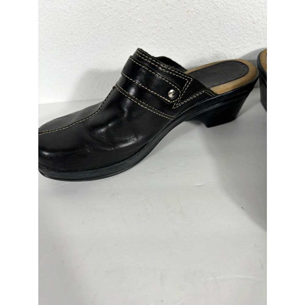 Closed Bass Women's size 9M Leona Mule Clogs Blac… - image 5