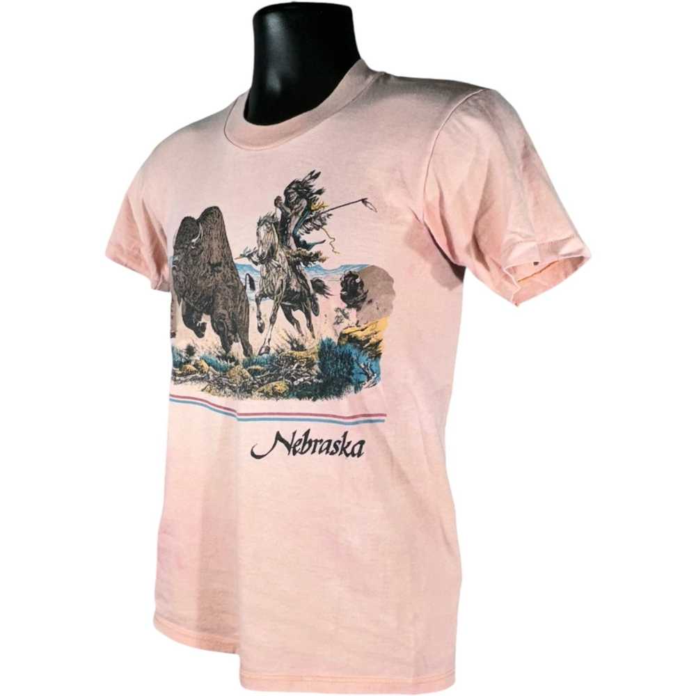 Vintage Vintage Nebraska Indigenous Hunting Tee - image 3