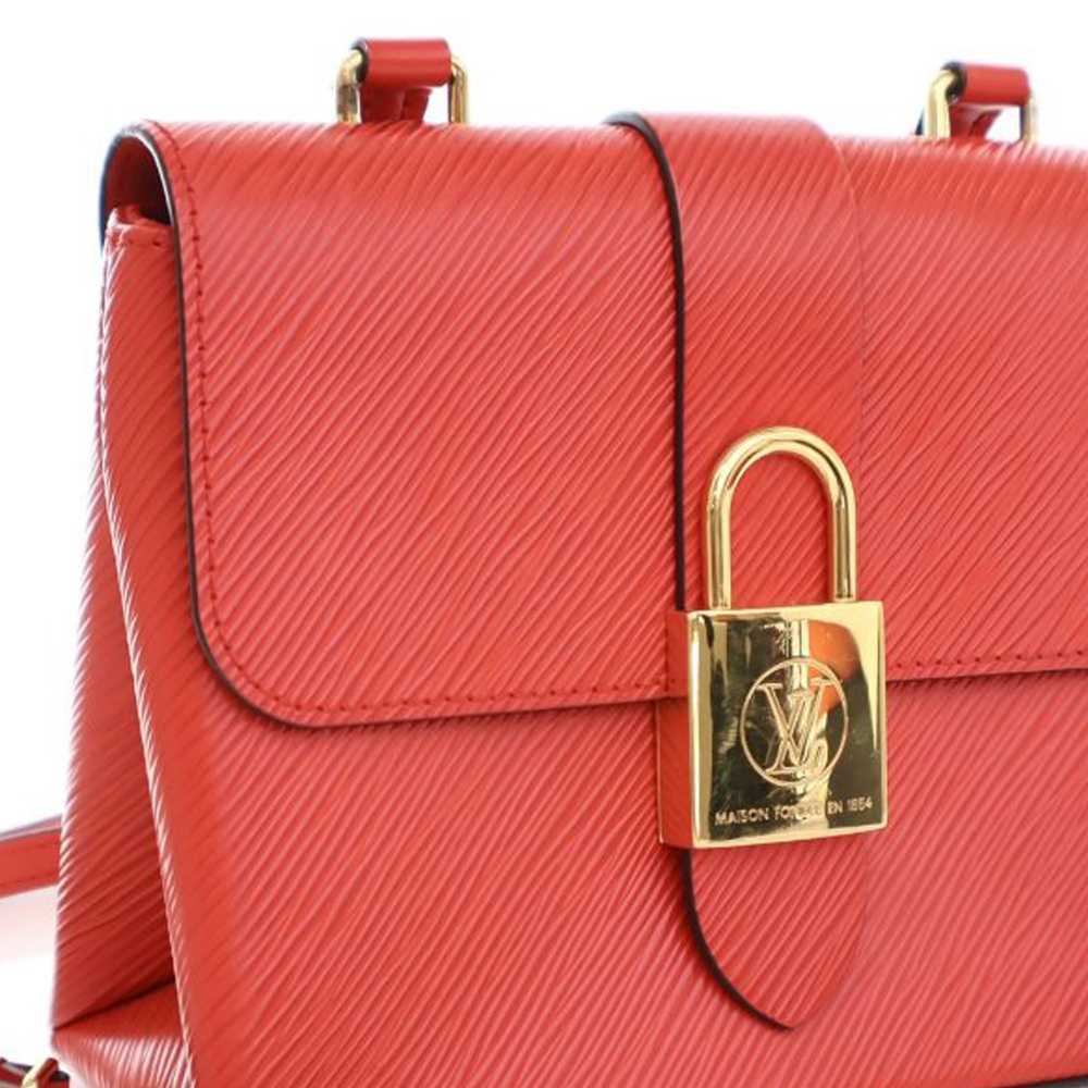 Red Louis Vuitton Epi Locky BB Satchel - image 6