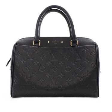 Black Louis Vuitton Monogram Empreinte Speedy Ban… - image 1