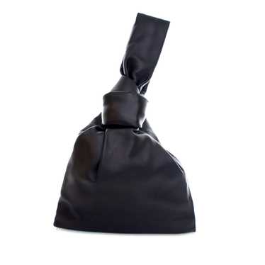 Black Bottega Veneta Mini Calfskin Twist Bag