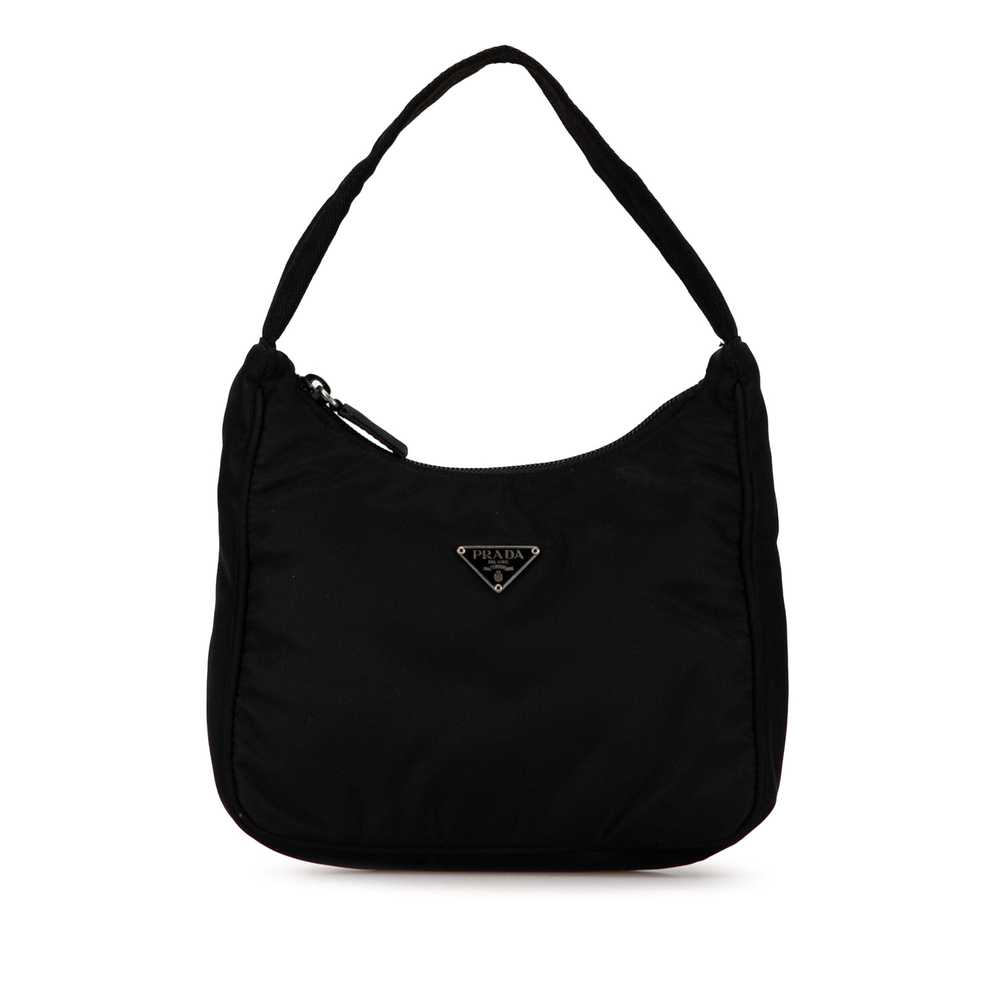 Black Prada Tessuto Shoulder Bag - image 1