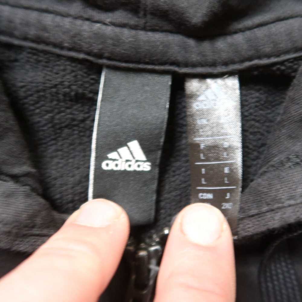 Adidas Authentic Black Adidas Hooded Men's Sweats… - image 6