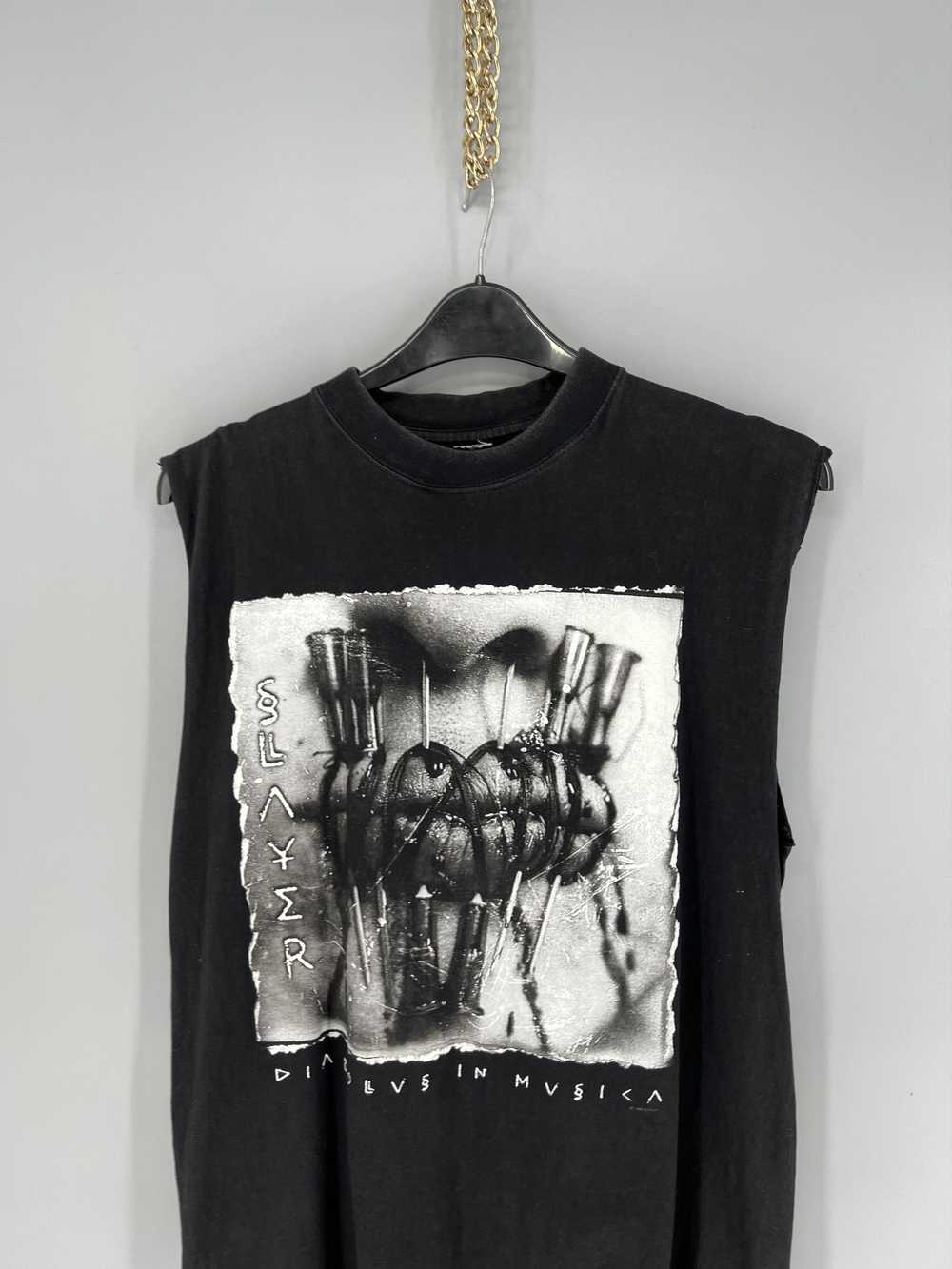 Band Tees × Slayer × Vintage Vintage Faded 1998 S… - image 6