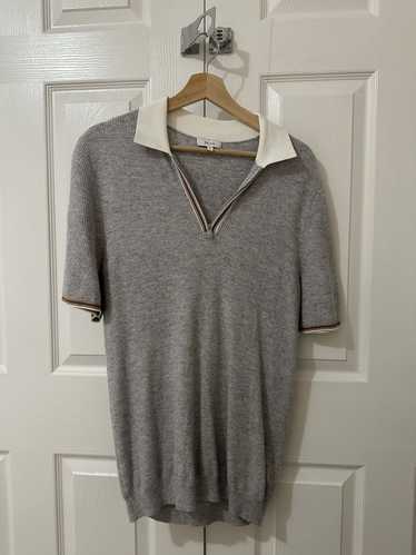 Reiss Reiss zip polo, sz M