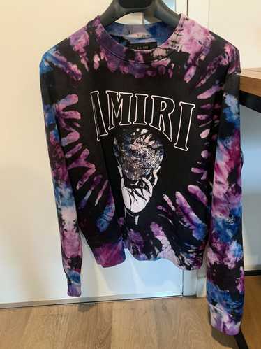 Amiri Tie-Dye Crystal Ball Sweatshirt