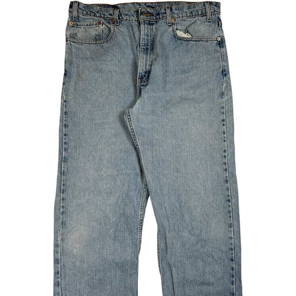 Levi's Vintage Levi's Light Wash Straight Leg Jea… - image 2