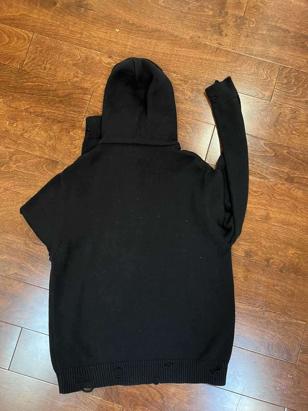 Amiri Amiri knitted amiri logo hoodie - image 9