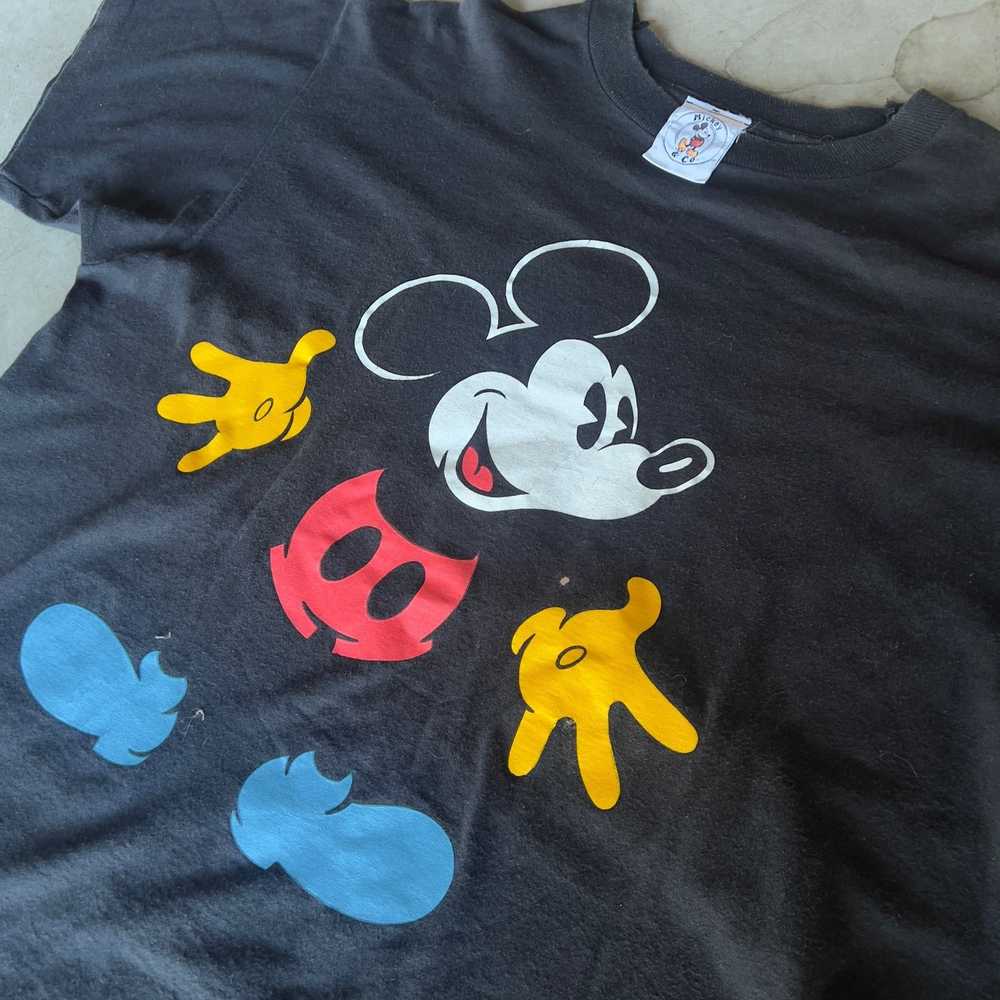 Disney Vintage Mickey Mouse 90s T - image 2