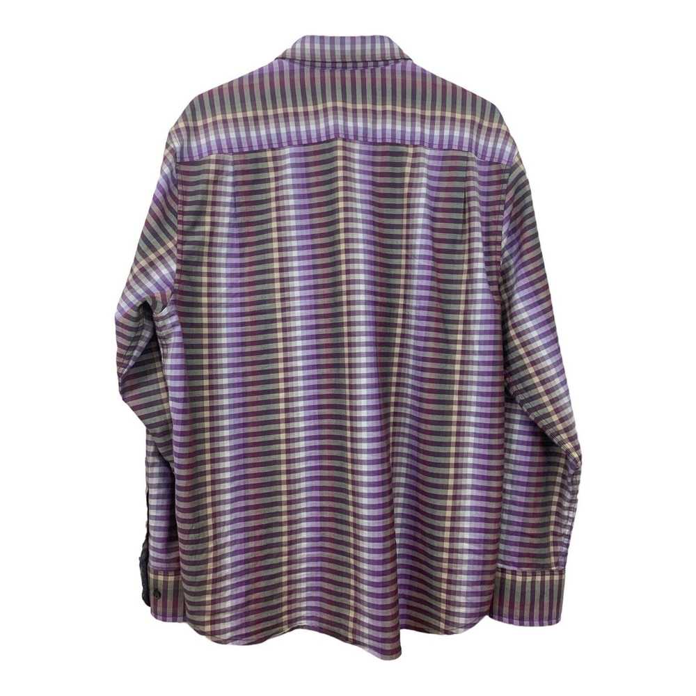 Tommy Bahama Tommy Bahama L Silk Blend Purple/Gra… - image 2