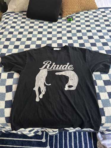 Rhude Rhude Black Cat Graphic Tee